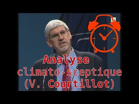 [Analyse] du discours d&#039;un climato-sceptique: V. Courtillot